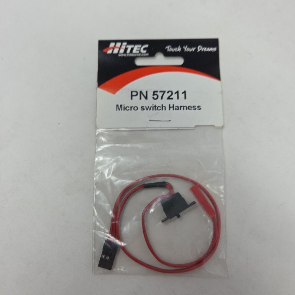 HiTEC - Micro Switch Harness #PN57211 NIP